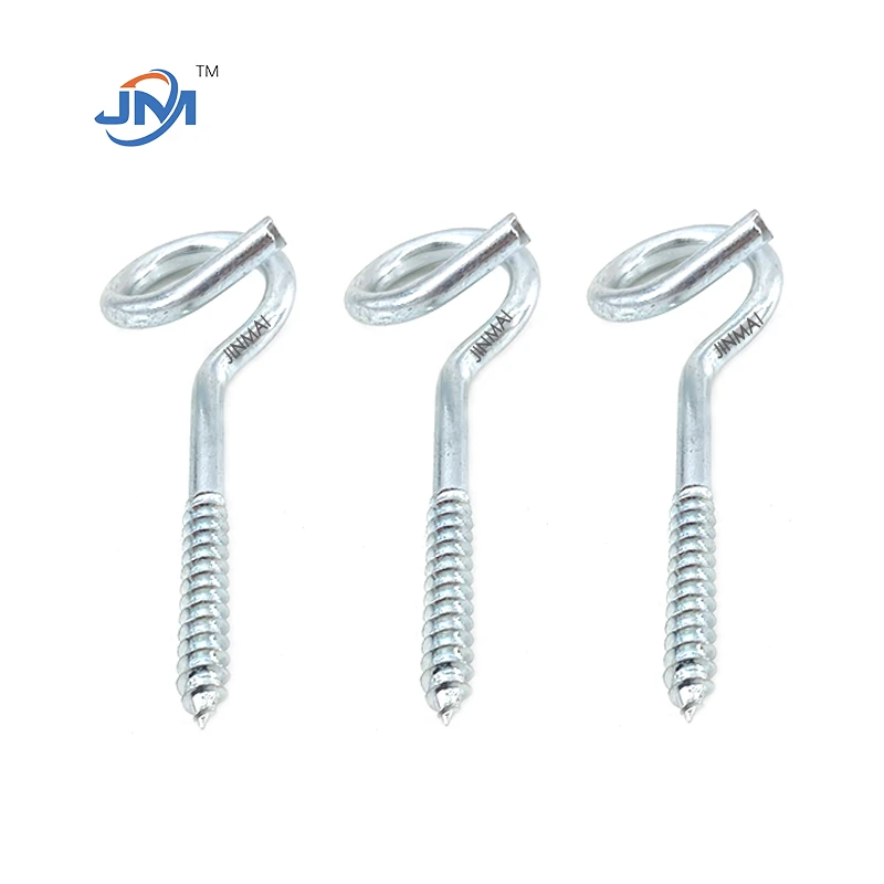 J-Type Self-Tapping Hook Screw / Pigtail Hook high quality